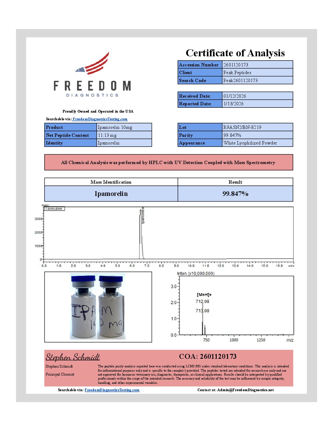 IPAMORELIN 10MG - Image 2