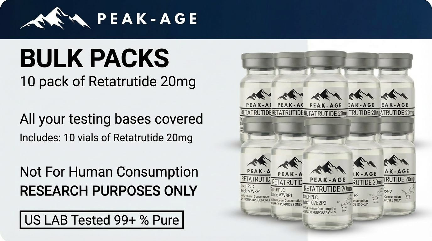10 Pack of RETATRUTIDE 20MG