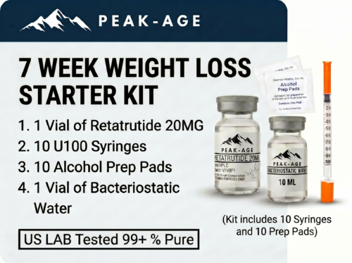 6 WEEK RETATRUTIDE 20MG WEIGHT LOSS STARTER KIT