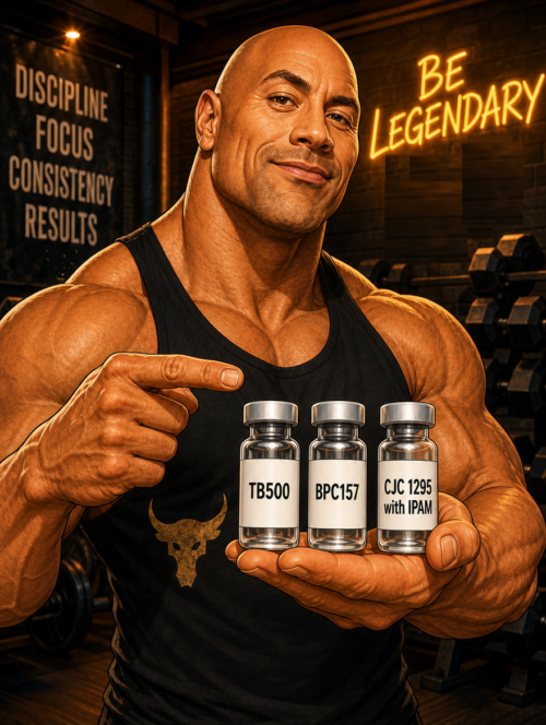Muscle Growth and Recovery Starter Kit with TB500, CJC 1295 with Ipamorelin, and BPC-157