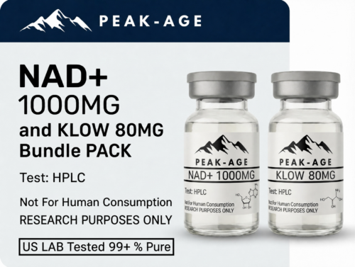 NAD + 1000 MG and KLOW 80 MGBundle Pack