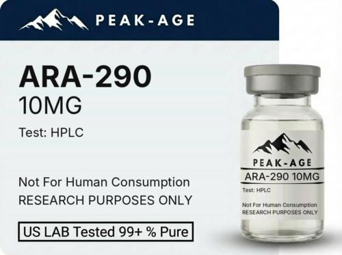Peak-Age ARA-290 10MG research peptide vial